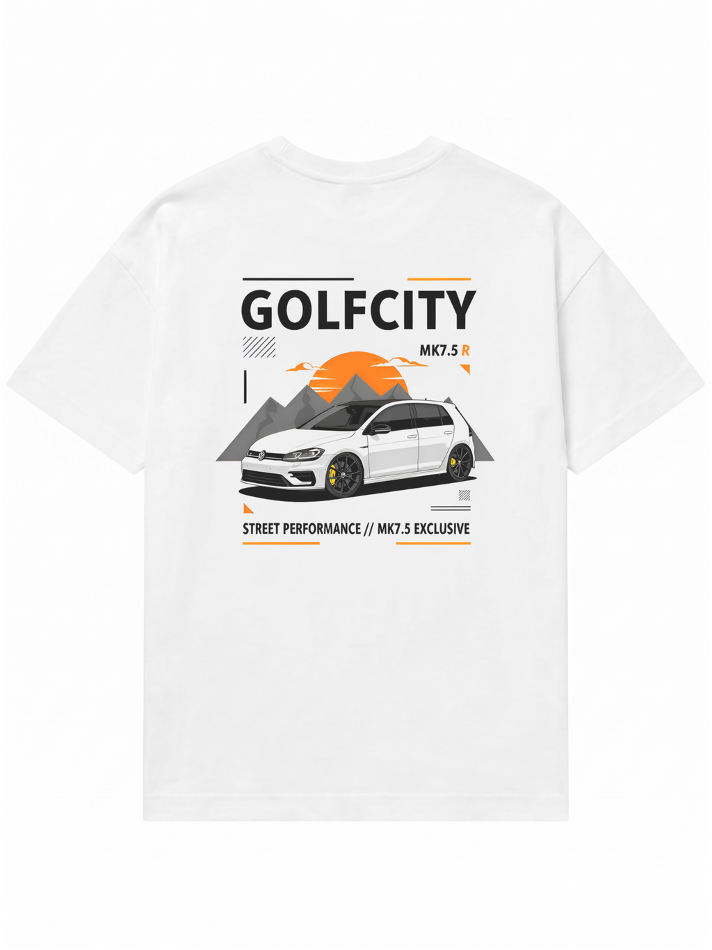 White MK7.5 R Graphic T-shirt