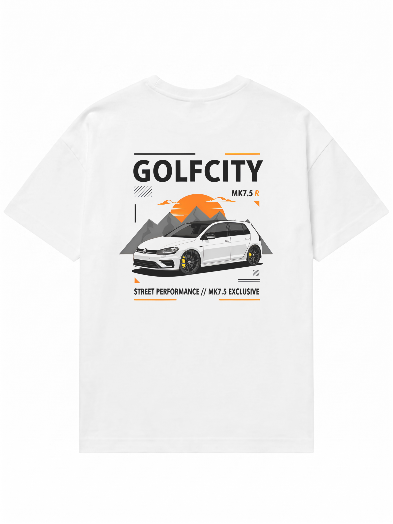 White MK7.5 R Graphic T-shirt